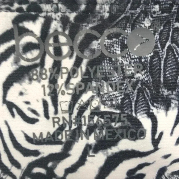 Becco High Rise Animal Printed Leggings - Picture 6 of 6